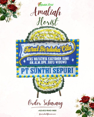 Papan Bunga Duka di Kulim