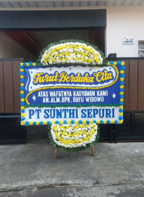 Papan Bunga Duka di Kulim