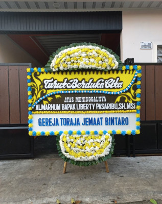 Papan Bunga Duka di Kulim