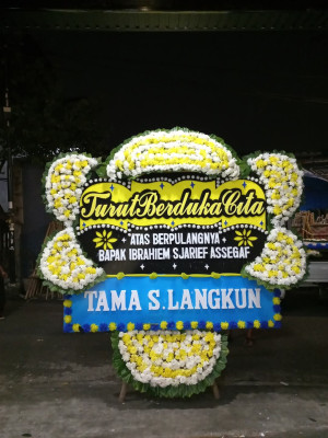 Papan Bunga Duka di Kulim